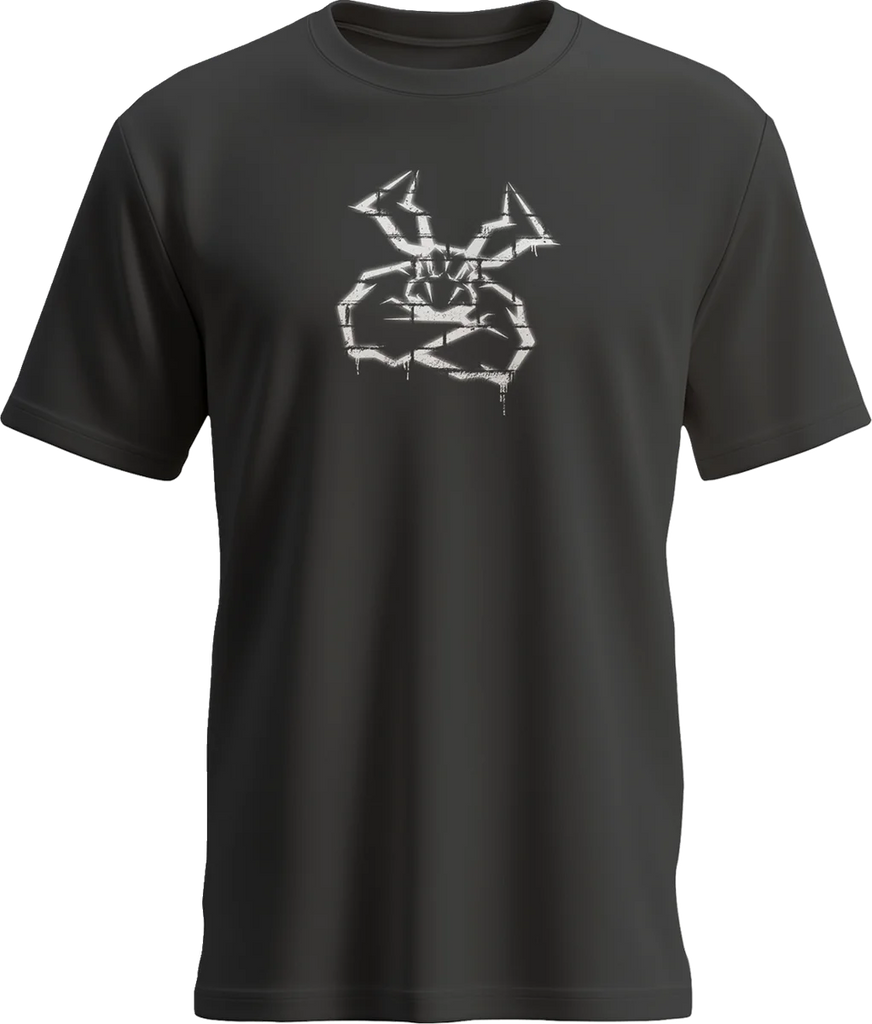 Moose Offroad Agroid Graffiti T-Shirt - Black - Small 3030-24440 - Main Product View