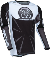 Load image into Gallery viewer, Moose Offroad Agroid Jersey - Black/White - 3XL 2910-7910 - Main Product View