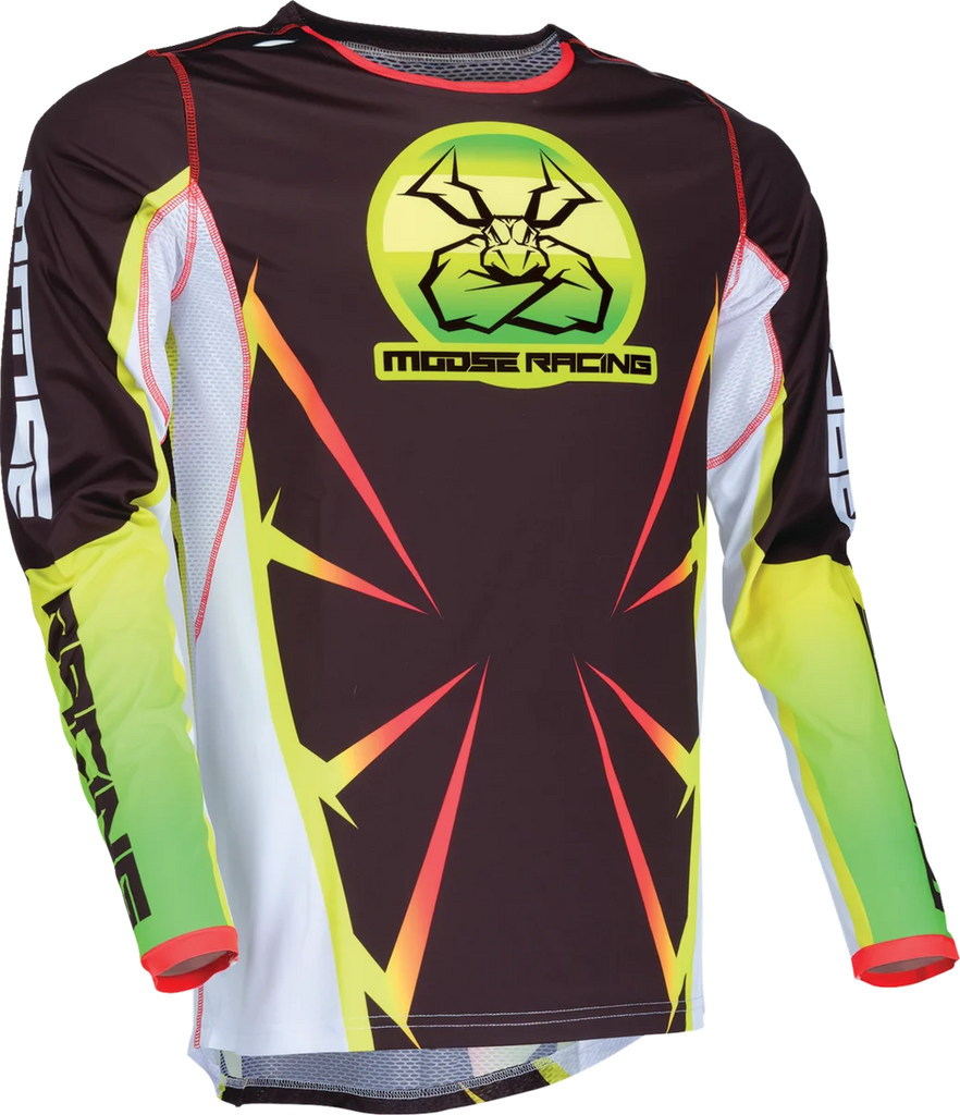 Moose Offroad Agroid Jersey - Black/Yellow/White - 3XL 2910-7922 - Main Product View