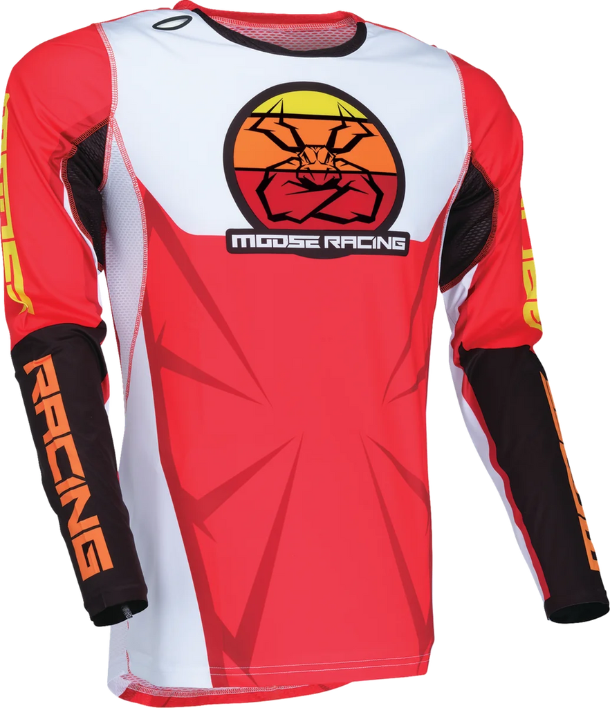 Moose Offroad Agroid Jersey - Red/Black/White - 2XL 2910-7915 - Main Product View