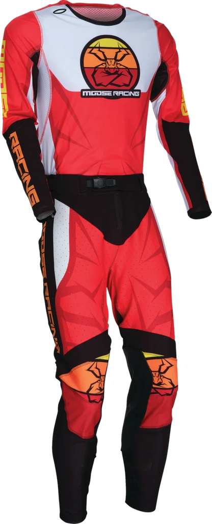 Moose Offroad Agroid Jersey - Red/Black/White - 2XL 2910-7915 - Side View