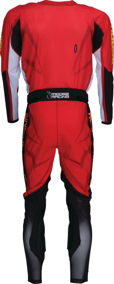 Moose Offroad Agroid Jersey - Red/Black/White - 2XL 2910-7915 - Back View