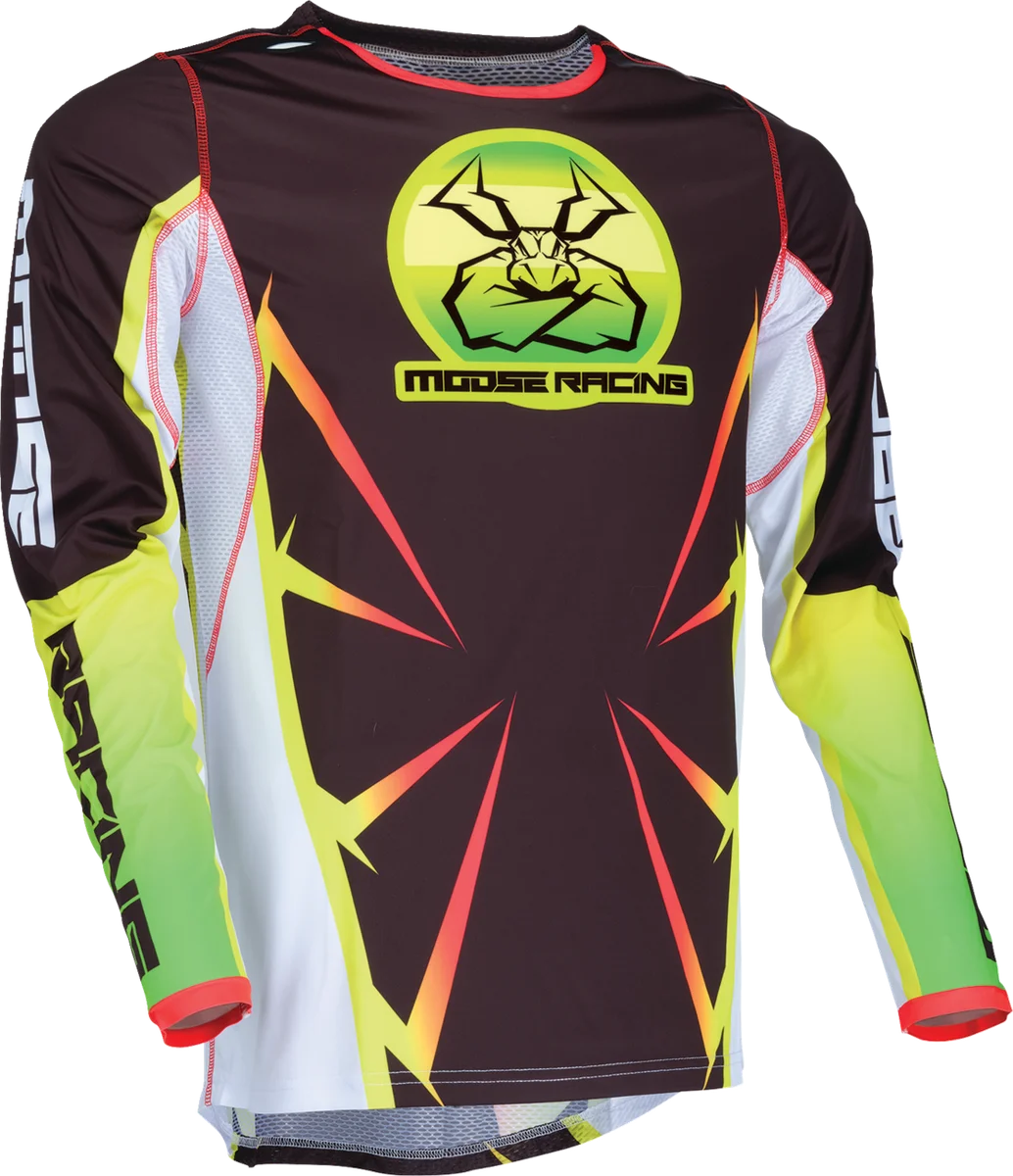 Moose Offroad Agroid Jersey - Red/Black/White - 2XL 2910-7915 - Installation View