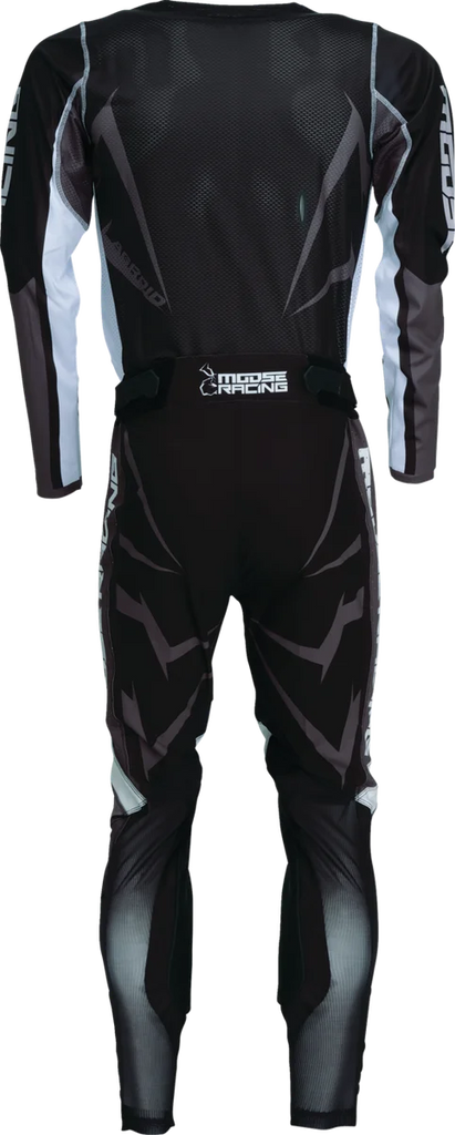 Moose Offroad Agroid Pants - Black/White - 30 2901-11402 - Side View