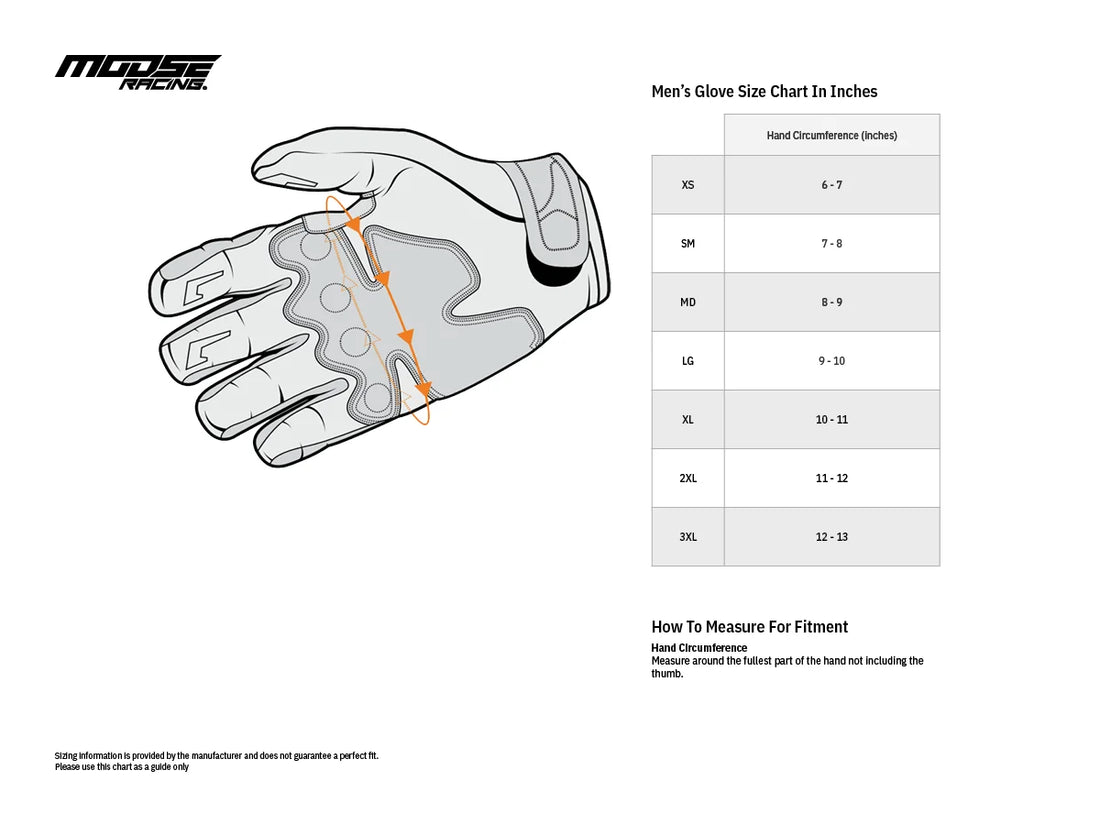 Moose Offroad Agroid™ Pro Gloves - Blue/Black - XL 3330-8118 - Detail View