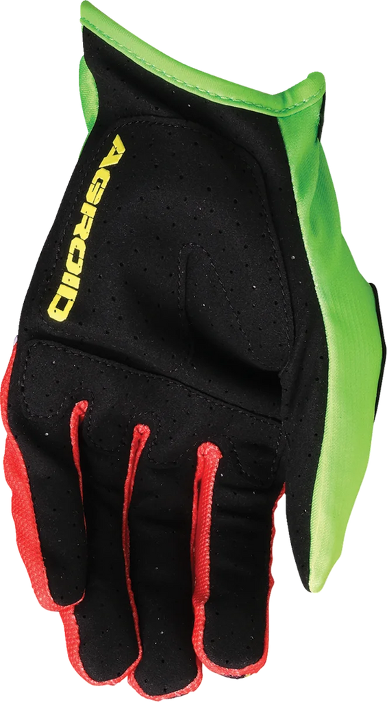 Moose Offroad Agroid™ Pro Gloves - Green/Red - XL 3330-8112 - Side View