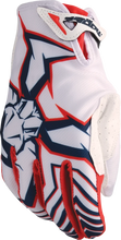 Load image into Gallery viewer, Moose Offroad Agroid™ Pro Gloves - Red/White/Blue - Small 3330-8084 - Main Product View