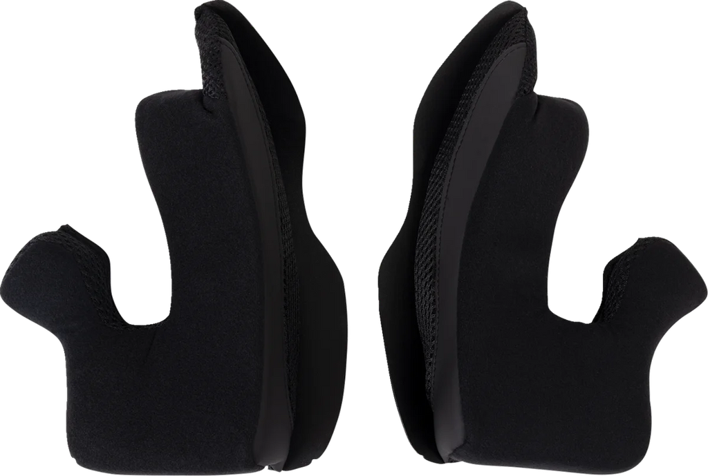 Moose Offroad Air Intake Cheek Pads - Black - 2XL 0134-3200 - Main Product View