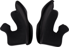 Load image into Gallery viewer, Moose Offroad Air Intake Cheek Pads - Black - Small 0134-3196 - Side View