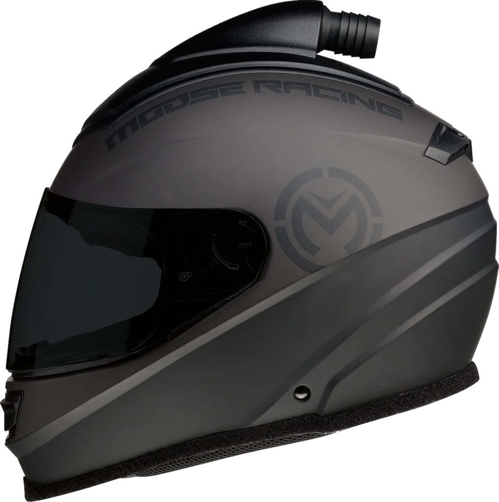 Moose Offroad Air Intake Shield - Smoke 0130-1306 - Side View