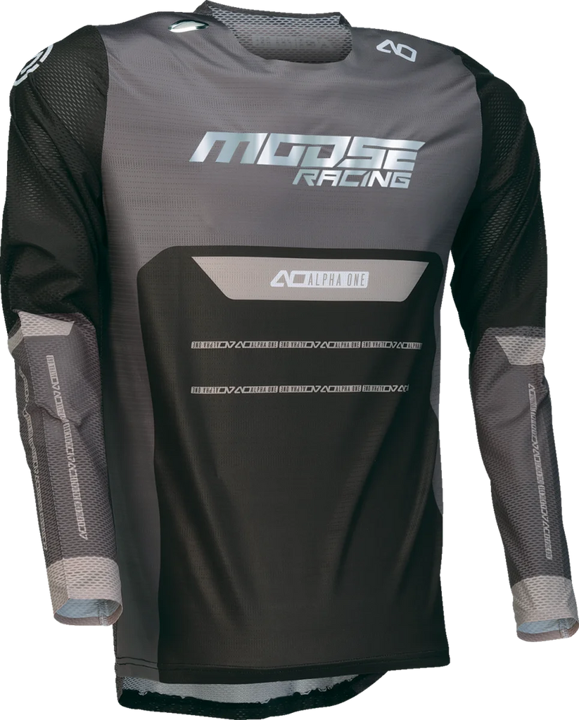 Moose Offroad Alpha One Jersey - Blue/Orange - Large 2910-8796 - Installation View