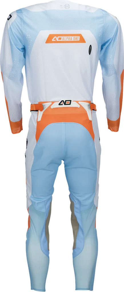 Moose Offroad Alpha One Jersey - Blue/Orange - XS 2910-8793 - Back View