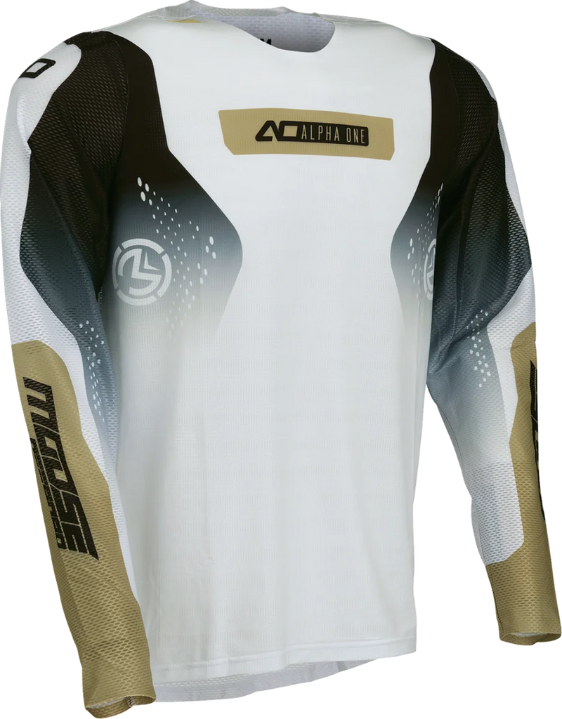 Moose Offroad Alpha One Jersey - Tan/Black - Medium 2910-8802 - Main Product View