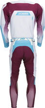 Load image into Gallery viewer, Moose Offroad Alpha One Jersey - White/Purple - Small 2910-8815 - Side View