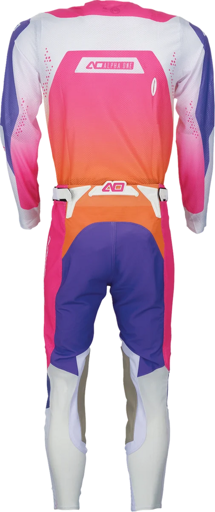 Moose Offroad Alpha One Pants - Orange/Purple - US 28 2901-12946 - Back View