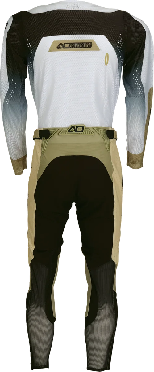 Moose Offroad Alpha One Pants - Tan/Black - US 28 2901-12936 - Back View