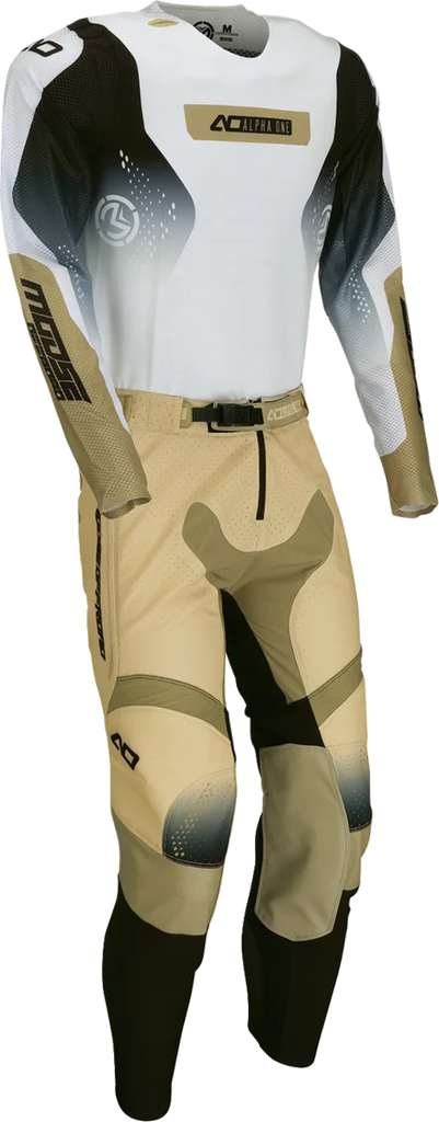 Moose Offroad Alpha One Pants - Tan/Black - US 36 2901-12940 - Side View