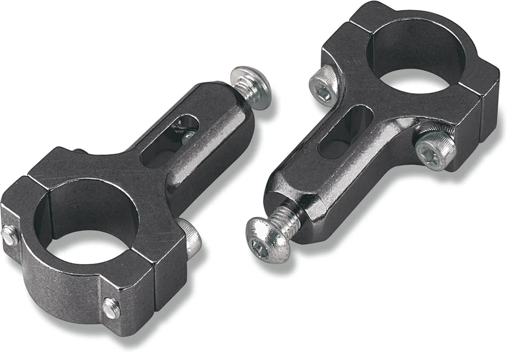 Moose Offroad Aluminum 7/8" Handguard Mount Clamps - Black 50-032B - Main Product View