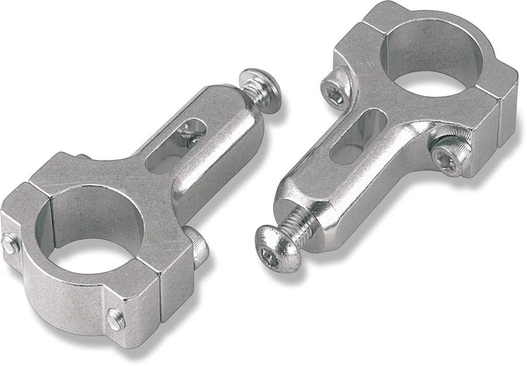 Moose Offroad Aluminum 7/8" Handguard Mount Clamps - Silver 50-032S - Main Product View