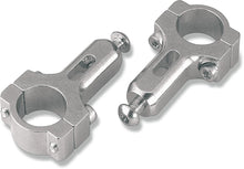 Load image into Gallery viewer, Moose Offroad Aluminum 7/8" Handguard Mount Clamps - Silver 50-032S - Main Product View