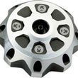 Load image into Gallery viewer, Moose Offroad Aluminum Gas Cap - Black - T03-5115B fits Gas Gas - Side View