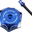 Load image into Gallery viewer, Moose Offroad Aluminum Gas Cap - Blue - T03-4131L fits Yamaha - Main Product View