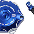 Load image into Gallery viewer, Moose Offroad Aluminum Gas Cap - Blue - T03-4132L fits Yamaha - Main Product View