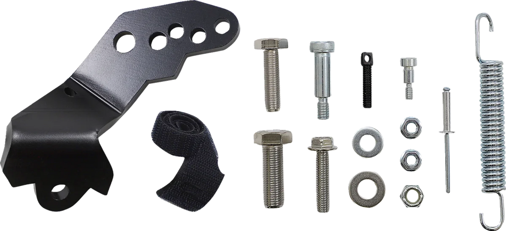 Moose Offroad Aluminum Kickstand - 14.50" - C32-2490NU fits Kawasaki - Side View