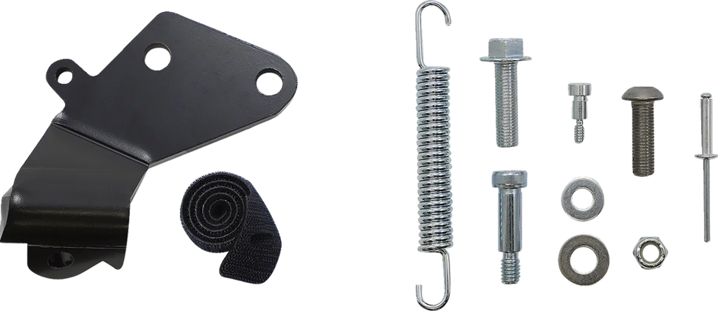 Moose Offroad Aluminum Kickstand - 14.50" - C32-6506NU fits Suzuki - Side View
