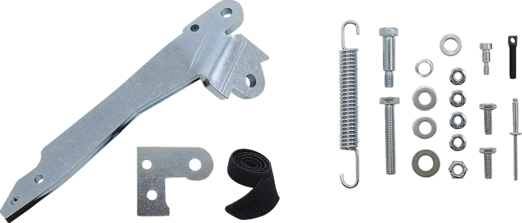 Moose Offroad Aluminum Kickstand - 14.50" - C32-6508NU fits Husqvarna / Ktm - Side View