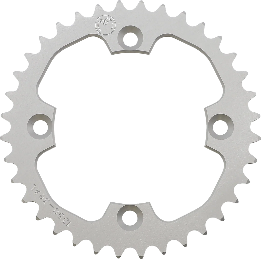 Moose Offroad Aluminum Rear Sprocket - 41 Tooth - 853-41AL fits Yamaha - Side View