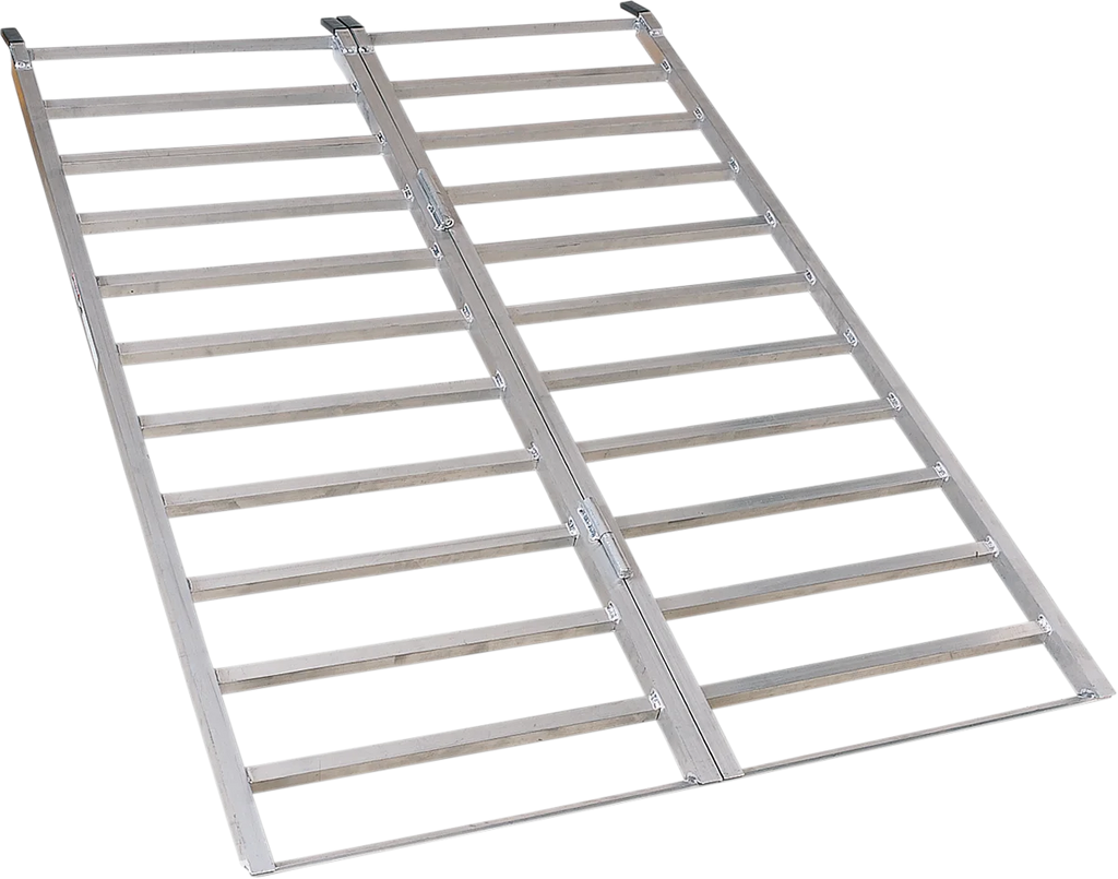 Moose Offroad Arched Folding Ramp - 12" x 90" AR-07M - Side View