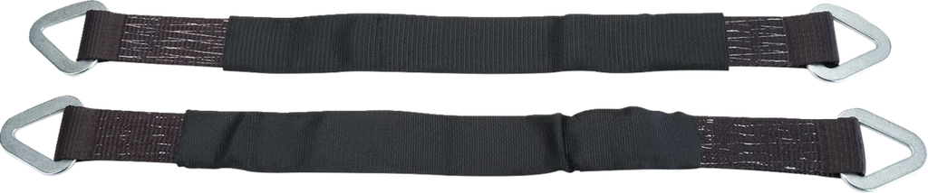 Moose Offroad Axle Straps - 2" x 30" - Black - Pair 3920-0522 - Main Product View