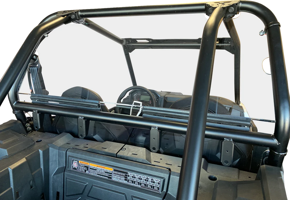 Moose Offroad Back Panel - V000236-12200M fits 2014-2024 Polaris RZR - Side View