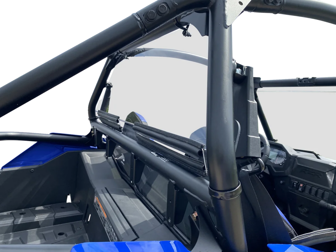 Moose Offroad Back Panel - V000284-12200M fits 2021-2024 Polaris RZR - Side View