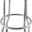 Load image into Gallery viewer, Moose Offroad Bar Stool - Moose Racing - Black/Orange X80-6020MR - Back View
