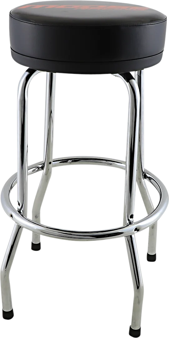 Moose Offroad Bar Stool - Moose Racing - Black/Orange X80-6020MR - Back View