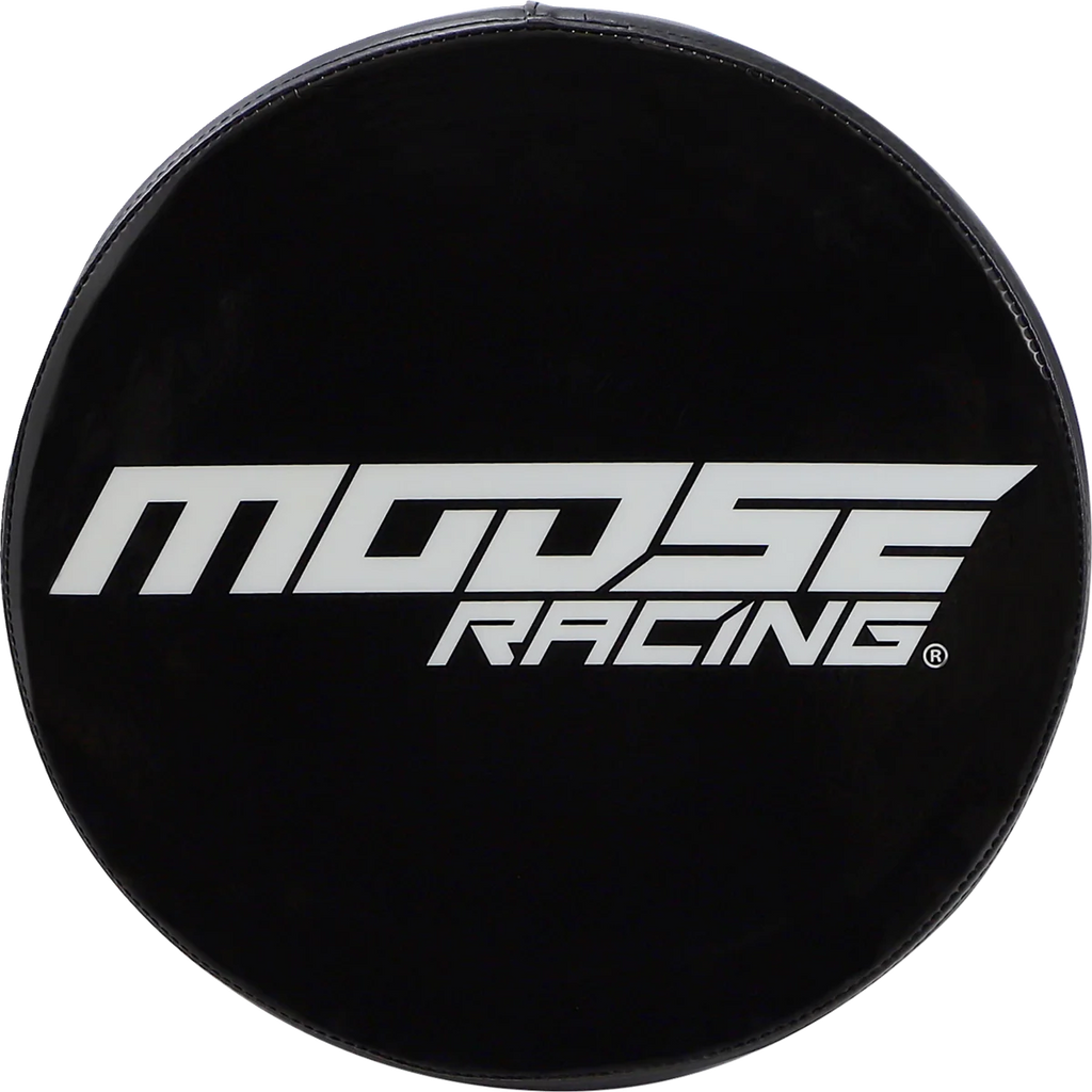 Moose Offroad Bar Stool - Moose Racing - Black/White X80-6020MRNU - Side View