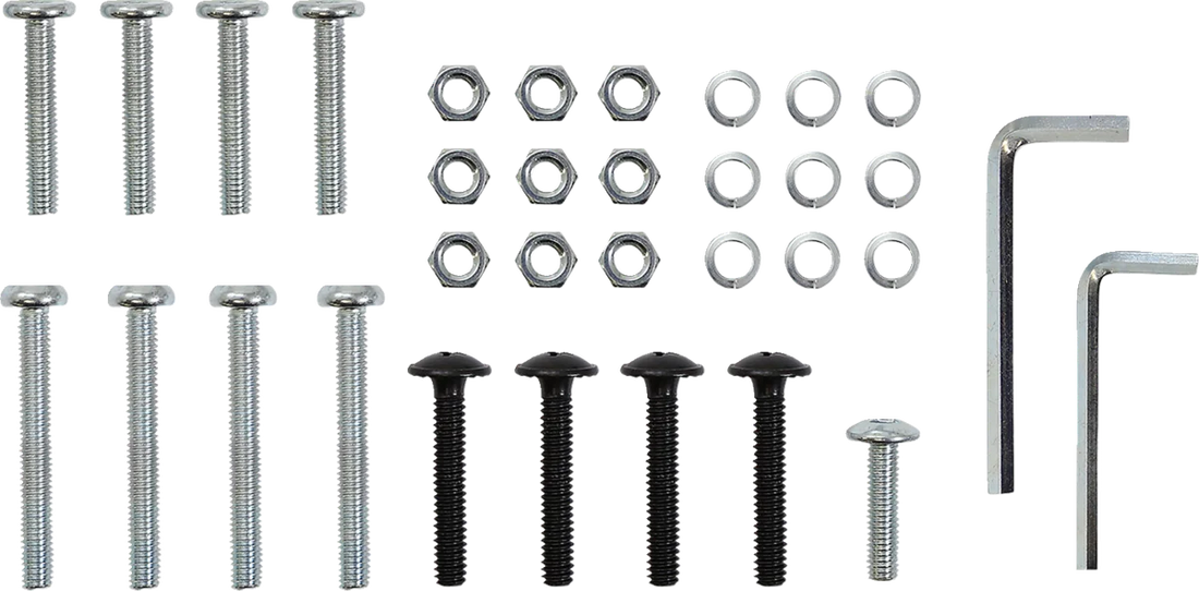 Moose Offroad Bar Stool - Moose Racing - Black/White X80-6020MRNU - Installation View
