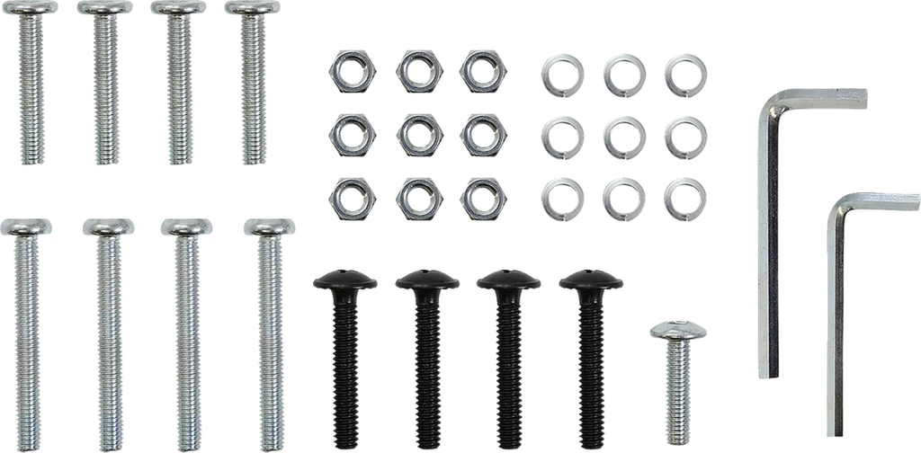 Moose Offroad Bar Stool - Moose Racing - Black/White X80-6020MRNU - Installation View
