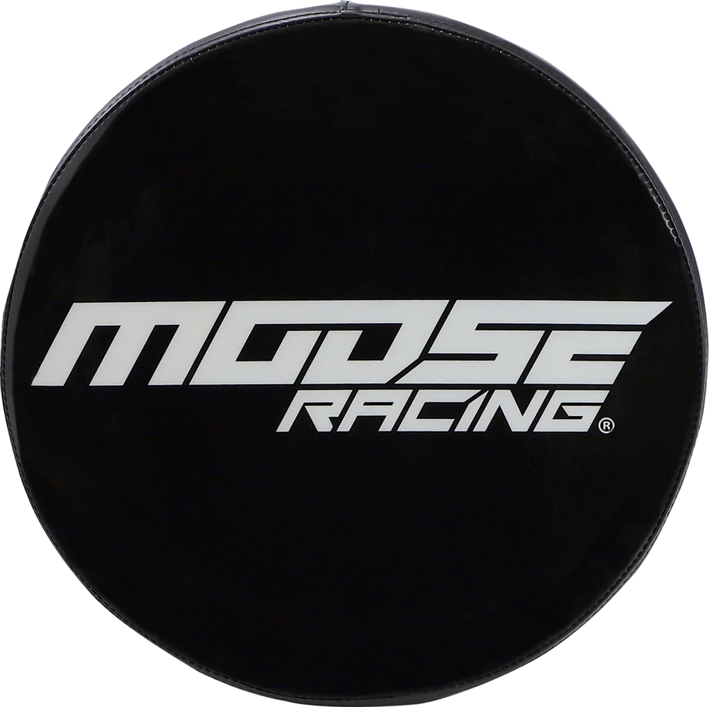 Moose Offroad Bar Stool Seat - Moose Racing - Black/White X80-6020MRNU-A - Main Product View