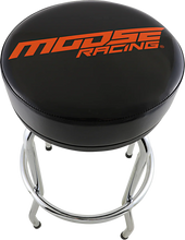 Load image into Gallery viewer, Moose Offroad Bar Stool Seat - Moose Racing - Black/White X80-6020MRNU-A - Detail View