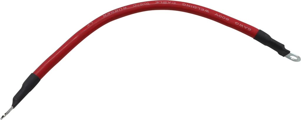 Moose Offroad Battery Cable - 10" - Red 680-6710 - Main Product View