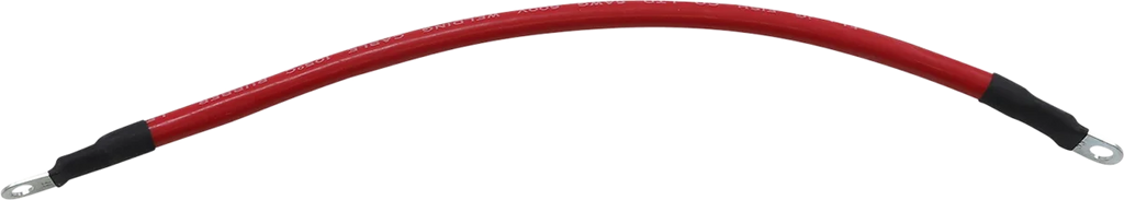Moose Offroad Battery Cable - 12" - Red 680-6722 - Main Product View