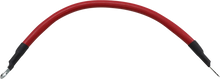 Load image into Gallery viewer, Moose Offroad Battery Cable - 12" - Red 680-6722 - Side View