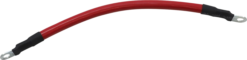 Moose Offroad Battery Cable - 8" - Red 680-6708 - Main Product View