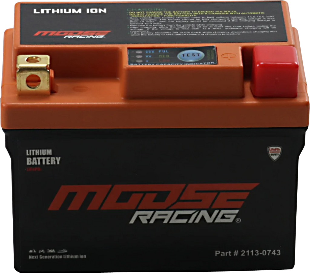 Moose Offroad Battery - Lithium LiFePO4 - HUTZ75-FP HUTZ7S-FP - Main Product View