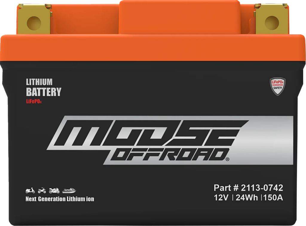Moose Offroad Battery - Lithium LiFePO4 - HUTZ75-FP HUTZ7S-FP - Additional View 5