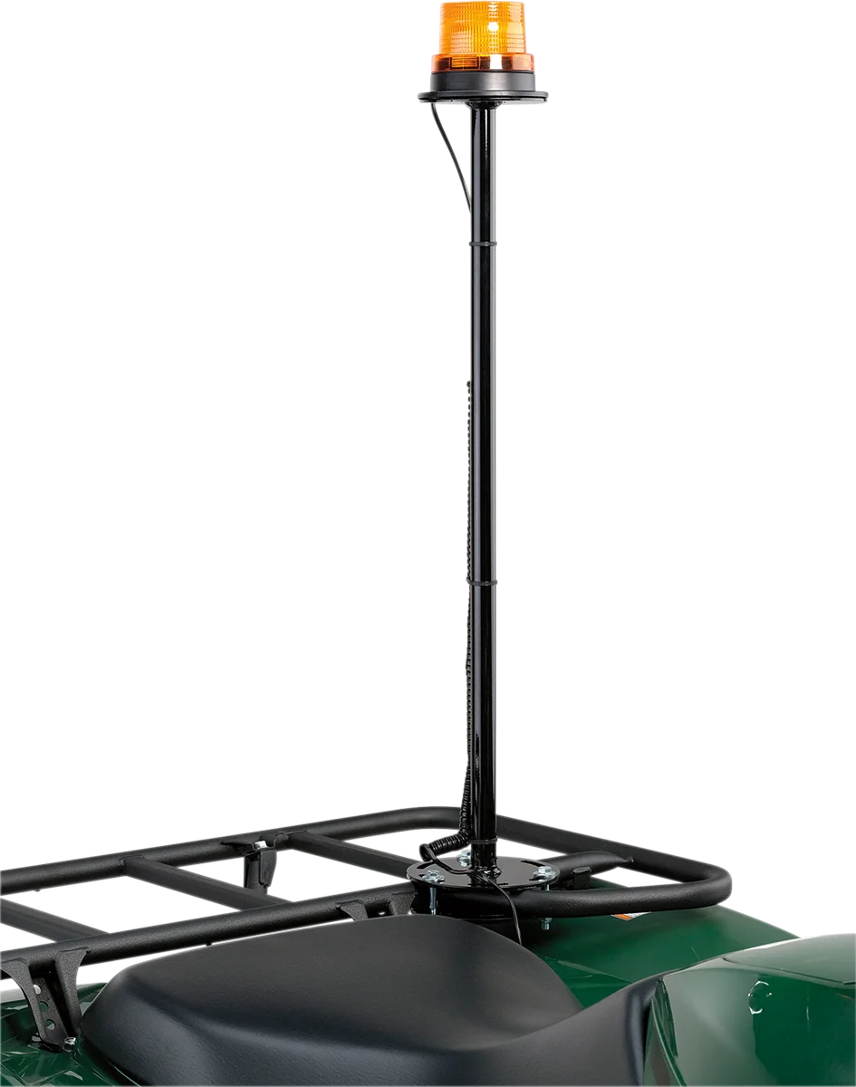 Moose Offroad Beacon Light Extension Pole 2952PF - Side View