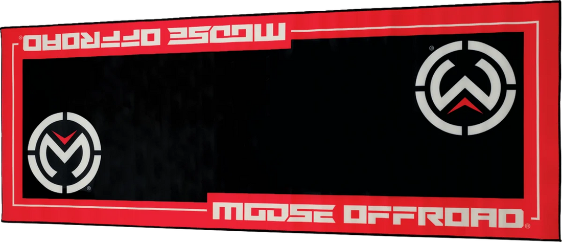 Moose Offroad Bike Pad - Yellow HCYLBLM802102 - Side View